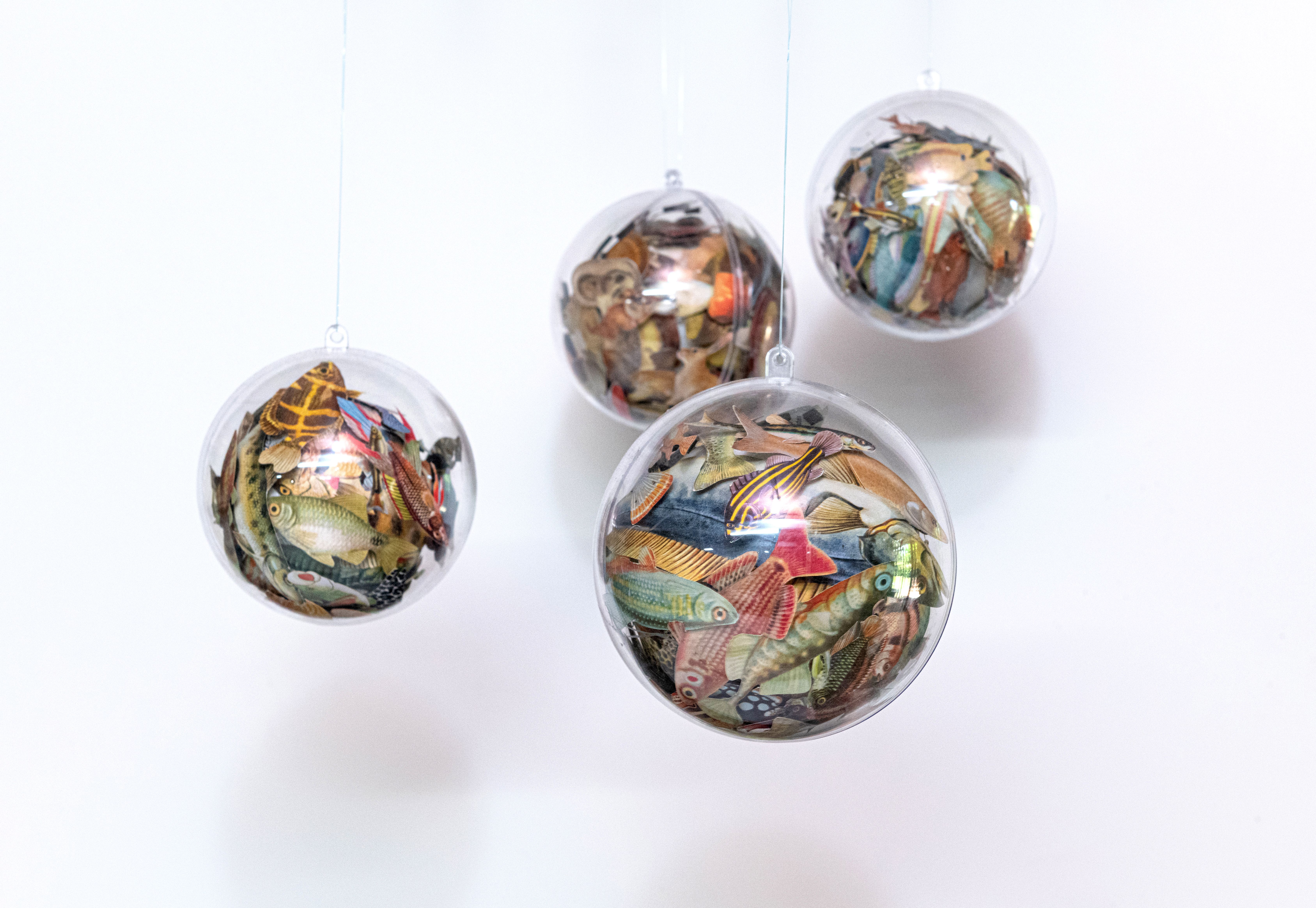 Creative Crowd: Christmas Collage Baubles with Marlies Oakley