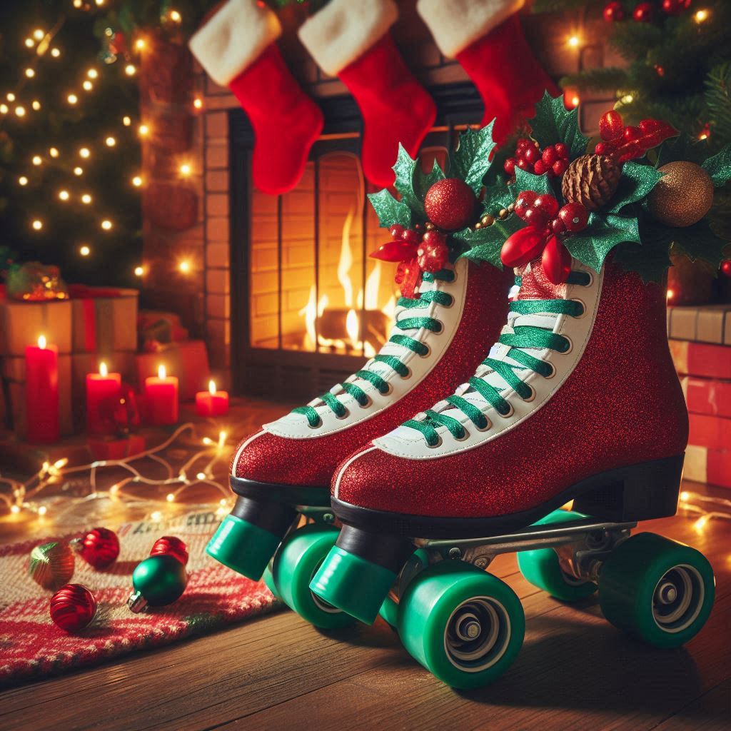 Indoor Rollerskating Christmas Disco